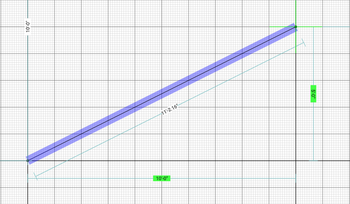 Drawing showing alignment system