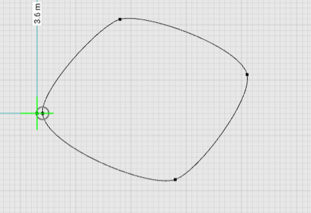 Closing a curve