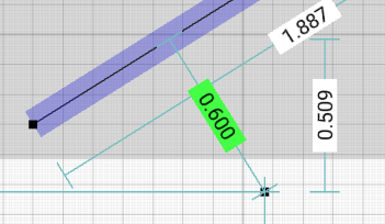 distance-from-line-indicator